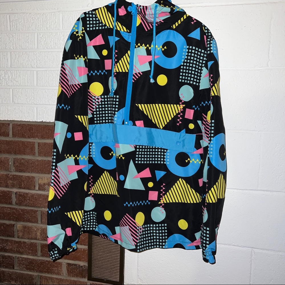 80’s inspired windbreaker